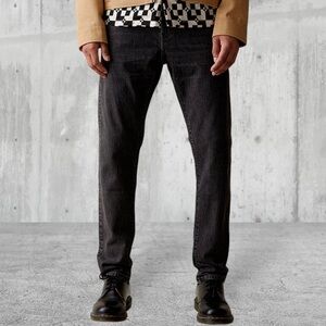 PACSUN Men’s Skinny Washed Black Jeans Size 33